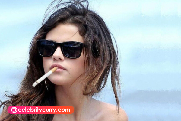 Selena Gomez Smoking